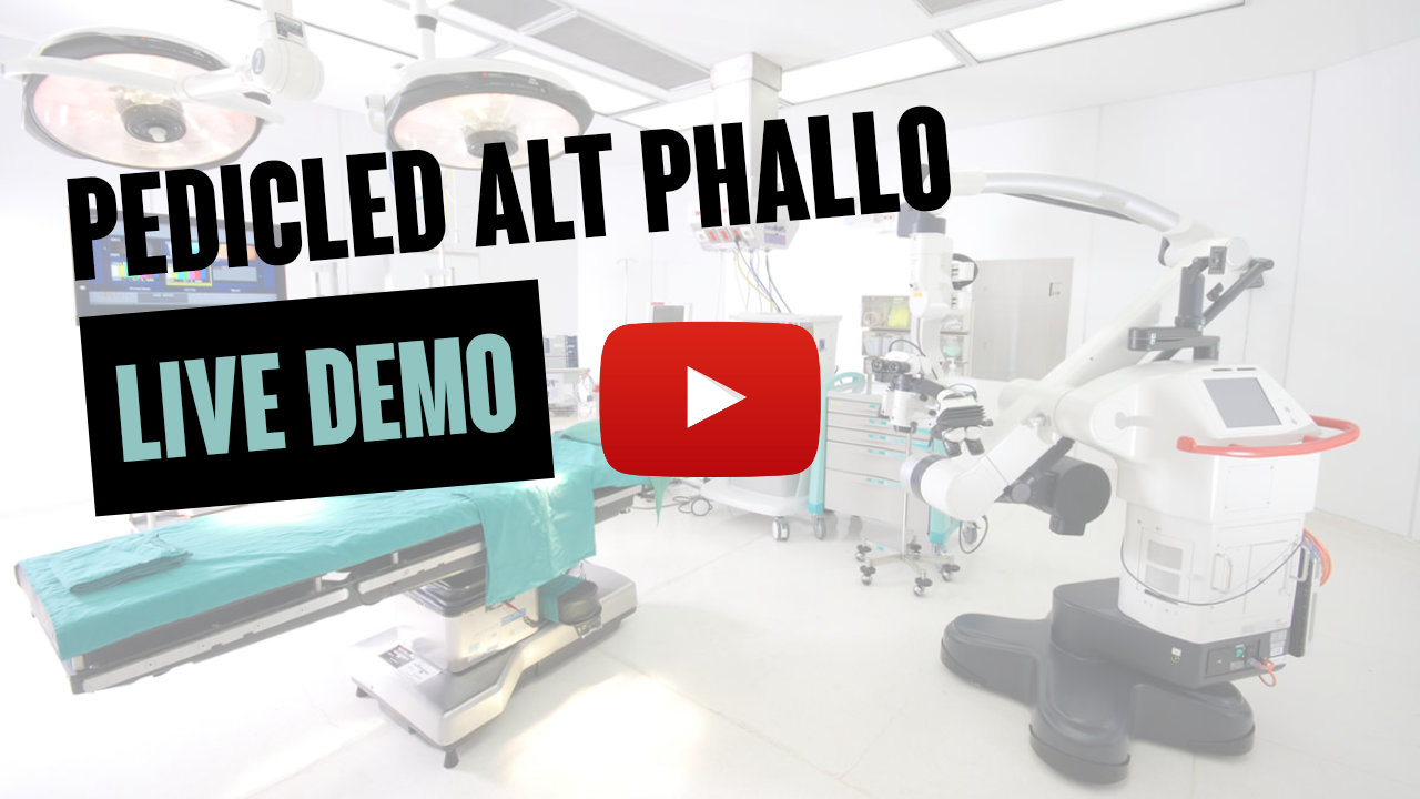 Pedicled ALT Phalloplasty Live Demo