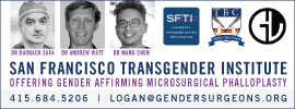 San Francisco Transgender Institute - Dr. Safa, Dr. Watt and Dr. Chen